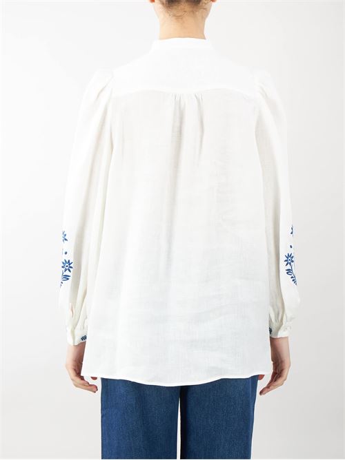 Linen canvas shirt with embroidery Max Mara Weekend MAX MARA WEEKEND |  | CARNIA28